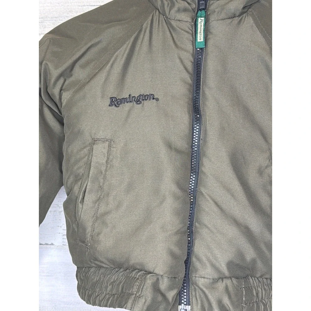 Remington Reversible Jacket Boys 4/5 Camo Real Tree Insulated Gorpcore EUC